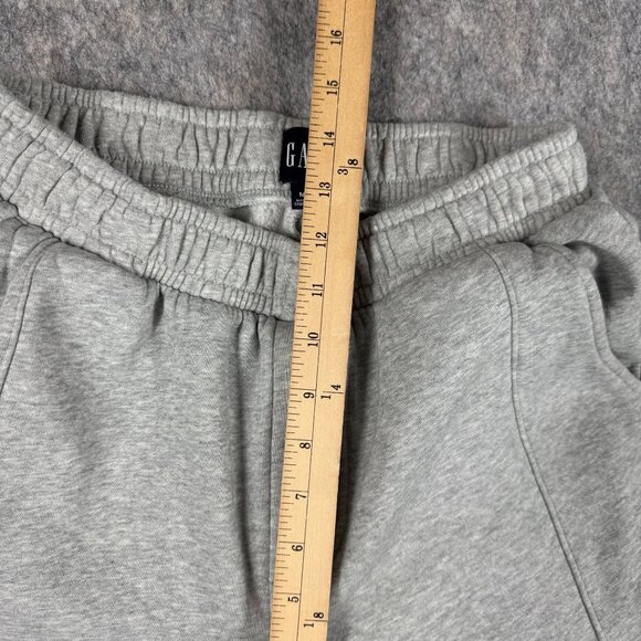 Gap Mens Gray Cargo Sweatpants Wide Leg Fleece Size M - Picture 6 of 12